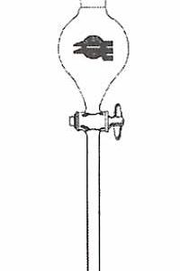 QFN-18 Separatory Funnel, Globe Shape