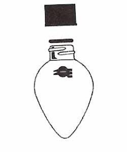 QMS-24 Pear Shaped Flask