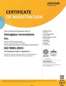 ISO 9001:2015 Certificate"
