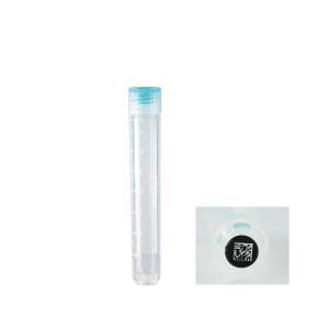 2D Barcode 4.0 mL Cryogenic Vial, Self-Standing, External Thread, Sterile