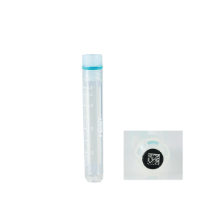 2D Barcode 4.0 mL Cryogenic Vial, Self-Standing, Internal Thread, Sterile