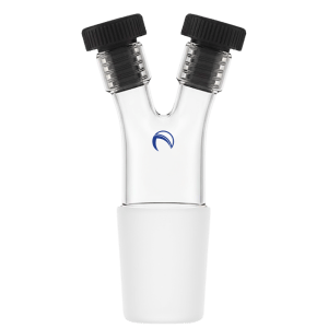 QA-54 Adapter, Inlet, Thermometer, Double