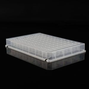 0.5 ml 96-Well Deep Well Plate, V Conical Bottom, Square well, non-sterile