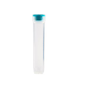 1.0 mL SBS format Cryogenic Vial, no markings no graduations, Self-Standing, External Thread, Sterile, 12*8/rack