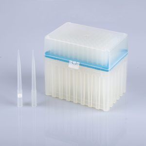 1250ul Pipette Tips, Clear, Racked, Low-retention, Sterile, 96/rack