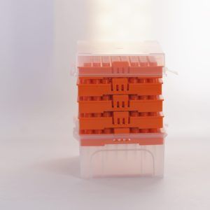 10ul Pipette Tips, Clear, DoubleStack Racked, Racked, Low-retention, Sterile, 96 tips/wafer,10 wafers (960 tips)/pk