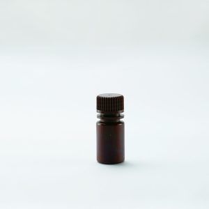 15ml Narrow Mouth Round Storage Bottle, Amber Color, HDPE, Sterile