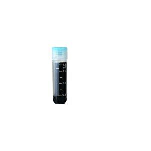 3-Code SBS Cryogenic Tubes.0 mL, External Thread, 8*6 Rack, Sterile, 48/pk