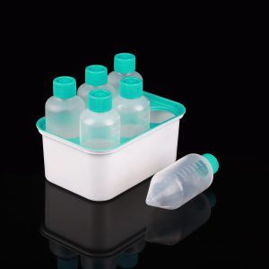 250 mL PP Centrifuge Tubes with Plug Seal Cap, Racked, Sterie