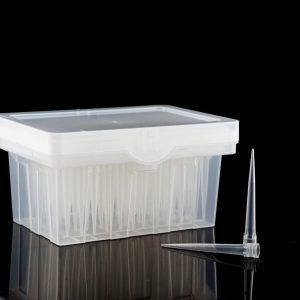 300 μl Robotic Tips for Hamilton, Clear, Box-packed, Sterile, With barcode, 96/rack