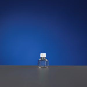 30mL PC Square Media Bottles, Sterile, double bagged small pacakging