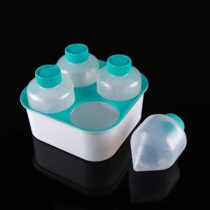 500 mL PP Centrifuge Tubes with Plug Seal Cap, Racked, Sterile