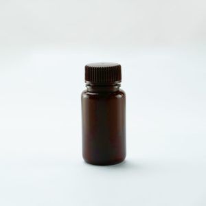 60ml Narrow Mouth Round Storage Bottle, Amber Color, HDPE, Sterile