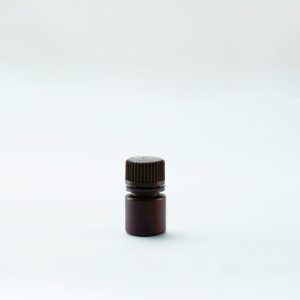 8ml Narrow Mouth Round Storage Bottle, Amber Color, PP, Sterile