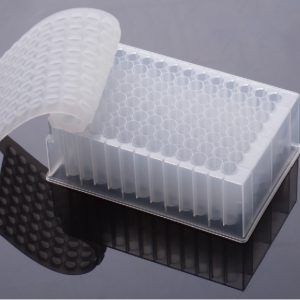 48 well round well Sillicone Sealing Mat, for  3.5 ml 48-Well Deep Well Plate QN-504102-AG and QN-504162-AG, pierceable, non-sterile