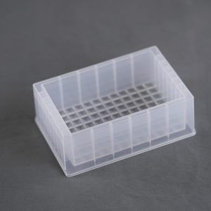 Reservoir microplates without caps, single well, 96 troughs, low profile 31.4mm height, 195ml, non-Sterile