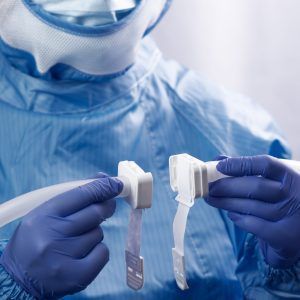 CPC Connector(Inner Dia #3/8 ) for Hose to Hose Connecting, Individually Wrapped, Sterile