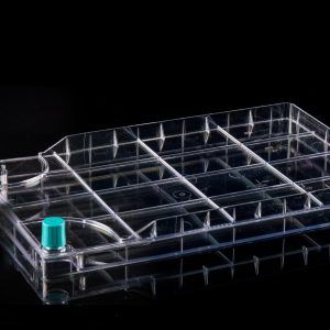 1 Chamber BioFactory with Filter and Transfer Cap,TPE Tube (80cm 1/4" ID 3/8" OD) , Heat seal ,Vent Filter (0.22 μm  20cm²), Sterile