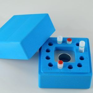 Ice Free Cool Box for 12 Tubes, 1mL/2mL Tubes, Square Shape