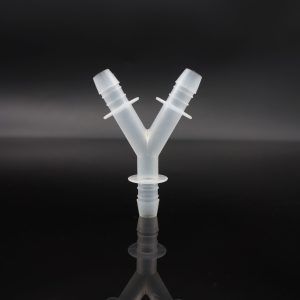 Y Shape CPC Connector for Inner Dia #3/8 Hose, Individually Wrapped, Sterile