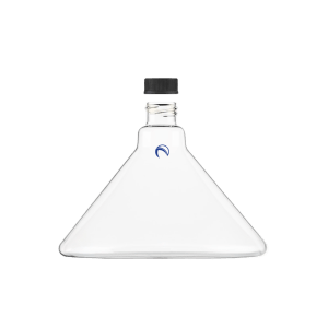 Fernbach Flask, 2800mL, 45 mm threaded Blue Cap