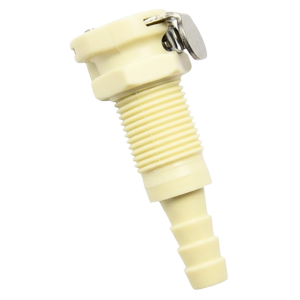 Quick Disconnect Panel Mount Hose Barb Coupling
