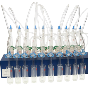 10 Position Midi System, Complete W/ Glassware & Tubing, 110V/220V- Phenol/Ammonia