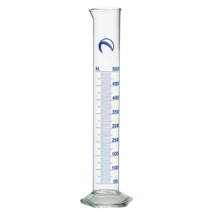QCY-3 Cylinder, Single Metric Scale