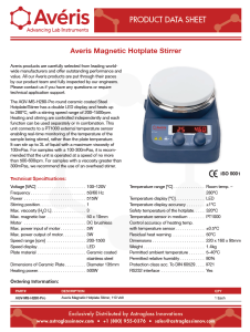 AVERIS-Hotplate-Stirrer-Product-Datasheet"