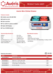 AVERIS-Mini-Orbital-Shaker-Product-Datasheet"