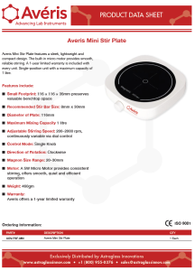 AVERIS-Mini-Stir-Plate-Product-Datasheet"