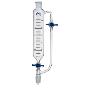 QFN-3 Funnel, Addition, Pressure Equalizing, With Stopcock