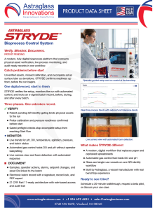 STRYDE™ - Bioprocess System"